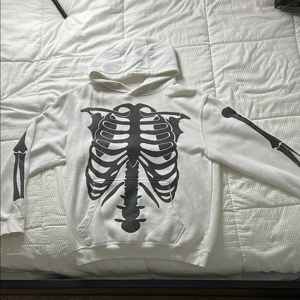 Skeleton Print Hoodie